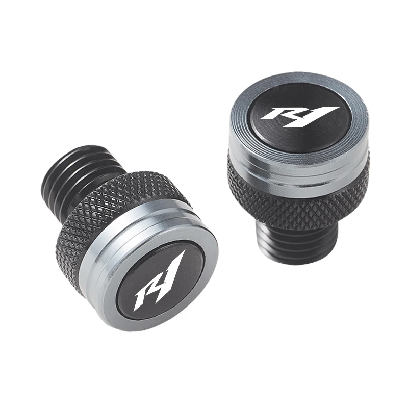 لياماها YZF R1 YZFR1 1999-2022 2001 2002 اكسسوارات دراجة نارية M10 * 1.25 مسامير الألومنيوم البراغي مرآة ثقب المقابس غطاء