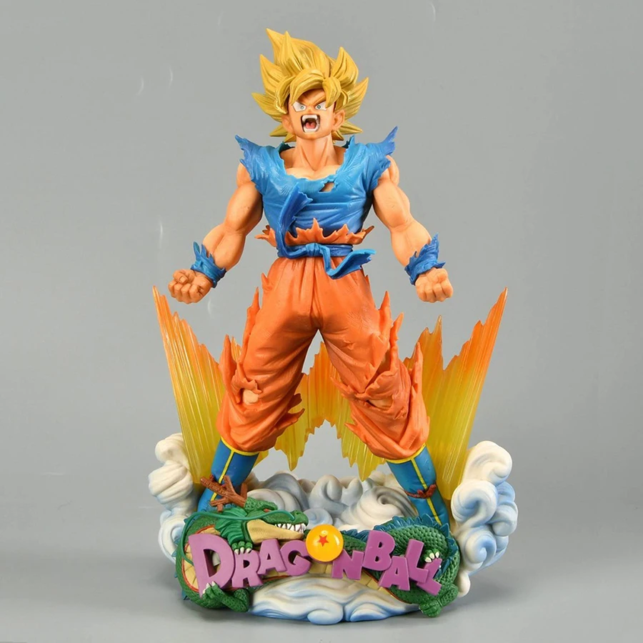 Banpresto Dragon Ball Figurine SMSD Super Saiyan Goku Action Figures Anime Figurals Collectible Model Dolls Toys