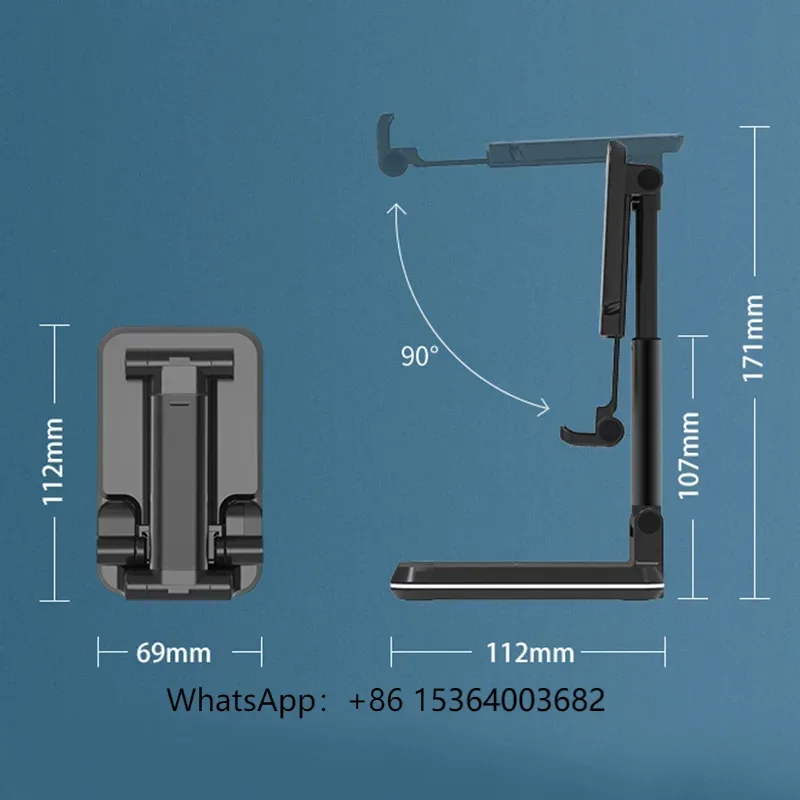 

TLCRETE Wireless Charger Portable Foldable Phone Holder with Wireless Charger