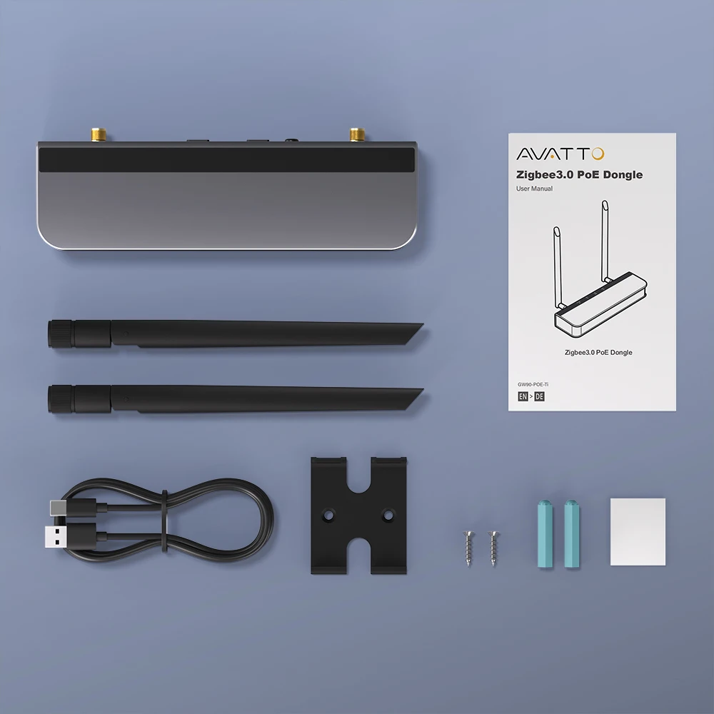 AVATTO ZigBee 3.0 PoE Dongle Hochleistungs-Chipsatz Webbasierte Management-Schnittstelle Unterstützt Ethernet-, WLAN-, USB-Verbindung – Detail 8