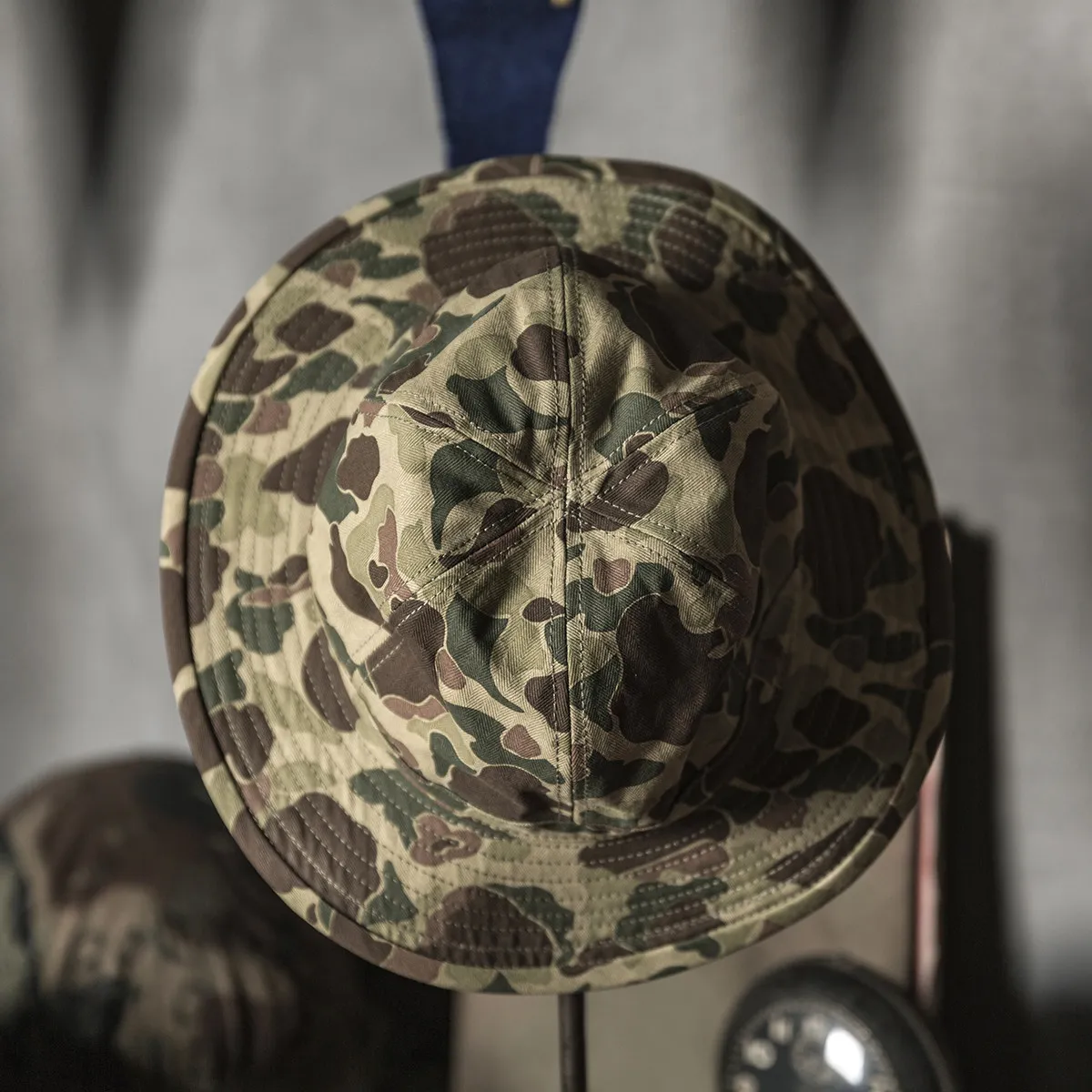 Bronson Vintage CCC Denim Work Cap Daisy Mae Bucket Hat Fisherman's Denim Hat