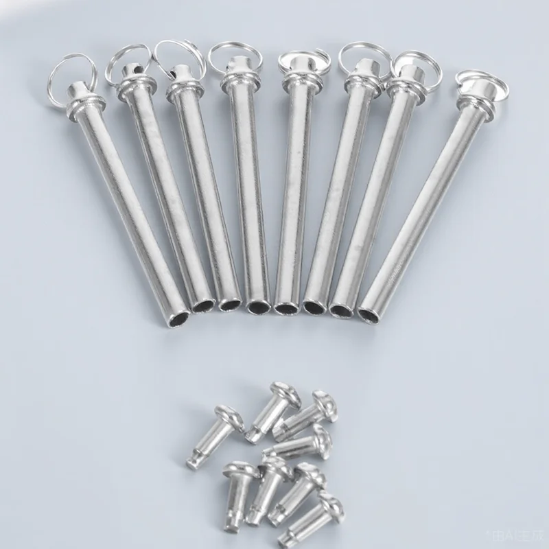 

8pcs Folding Repair Shaft Rivets Replacement Parts Handheld Accessories Replacement Fasteners Bamboo Shaft Hinge