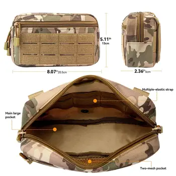 EDC Molle戰術腰包小巧型多用途腰包醫療包手機套戶外狩獵配件 8 最佳銷售 molle醫療袋 - №2