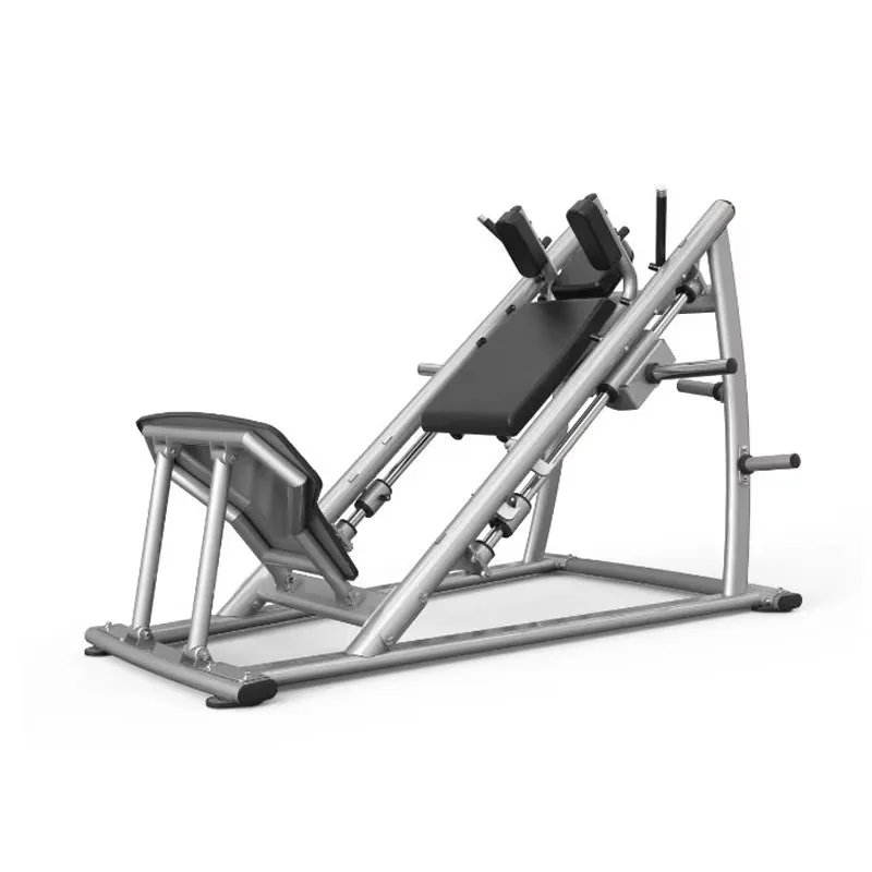 YTYIN Leg Press Machine Steel Plate Loaded Incline Press Quad Glute Strength Training Commercial Gym Equipment