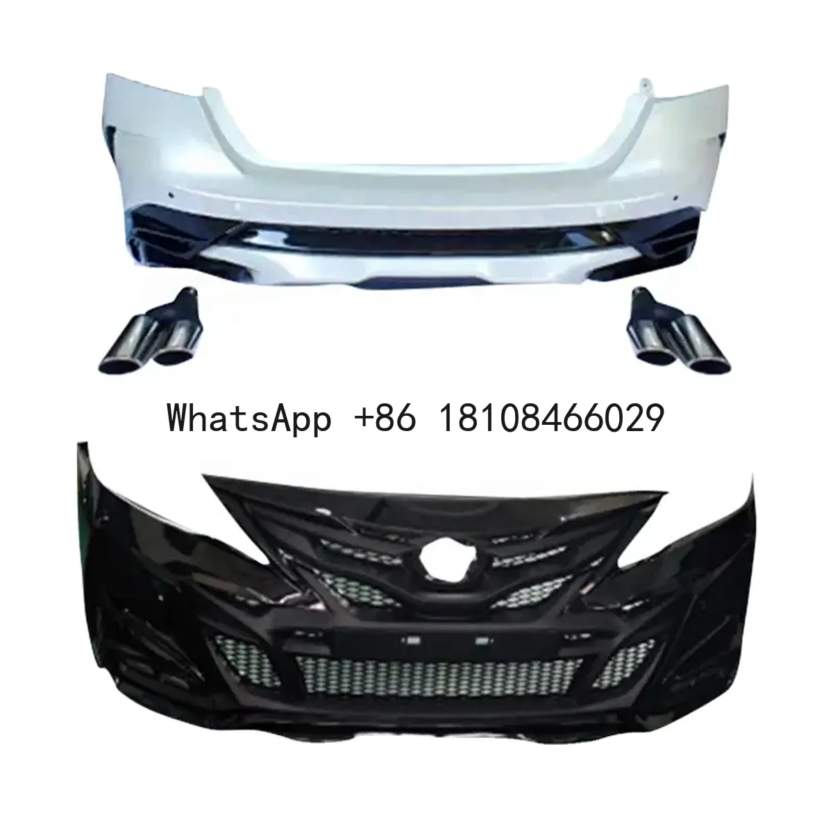 

Car buers parts for camry 2018 2019 2020 2021 2022 facelift to khan model with buers grilles