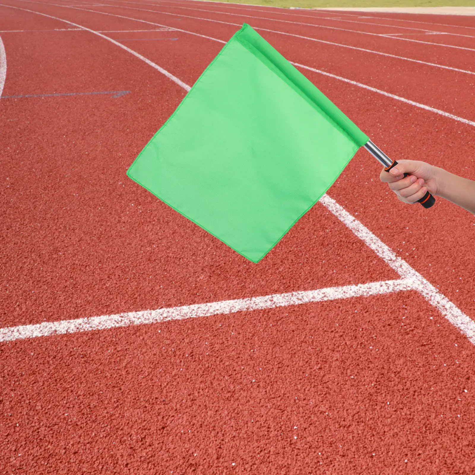 4pcs Sports Referee Signal Flags with Sponge Grip – for Soccer, Volleyball, Track & Line Judge Competition