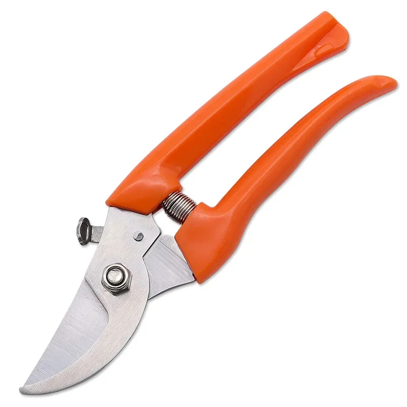 Stainless Steel Sharp Blade  Fruit Tree Cutting Pruning Shears PP Handle Garden Scissors Crane Picking Tools For Gardener