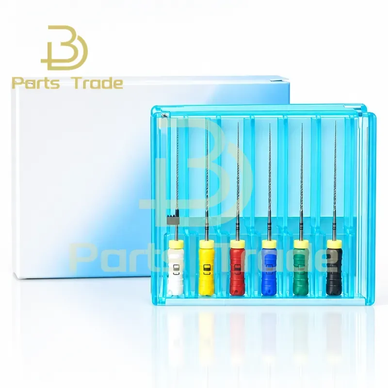 10 Packs Dental K File NiTi Flexible 21 25 31mm Endo Root Canal Files Hand Use Endodontic Nickel Titanium Dentist