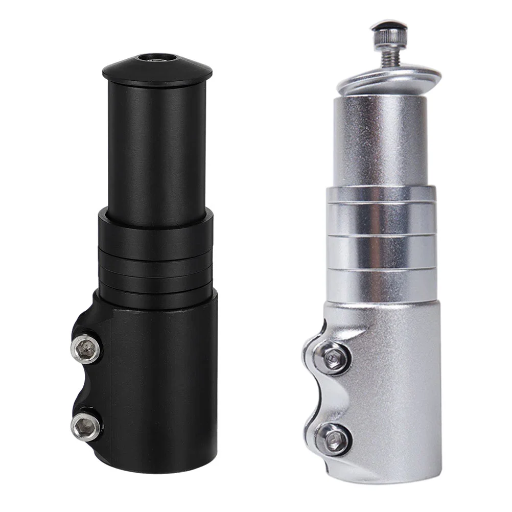 

2 Pcs Front Fork Booster Stem Riser Bike Handlebar Raiser Adapter Lifter Aluminum Alloy High Strength