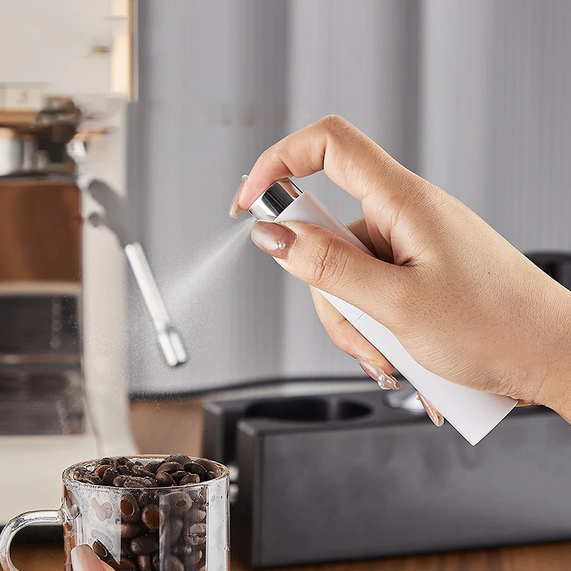 Portable Coffee Bean Sprayer Water Spray Bottle Bean Grinder Anti-fly Powder Electrostatic Coffee Spray Bottle Spray Pot