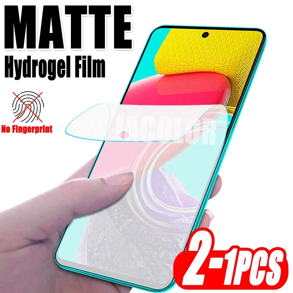 

1-2PCS Matte Hydrogel Film For Samsung Galaxy M53 M33 M32 4G 5G M13 M12 Soft Screen Protector Samsumg Galaxi M 53 33 13 32 4 5 G