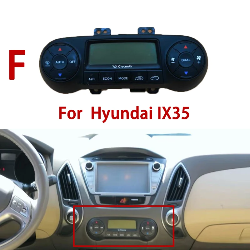 Geschikt voor Hyundai IX35 2010-2020 airconditioning paneelknop schakelaar knop airconditioning bedieningsschakelaar paneelmontage