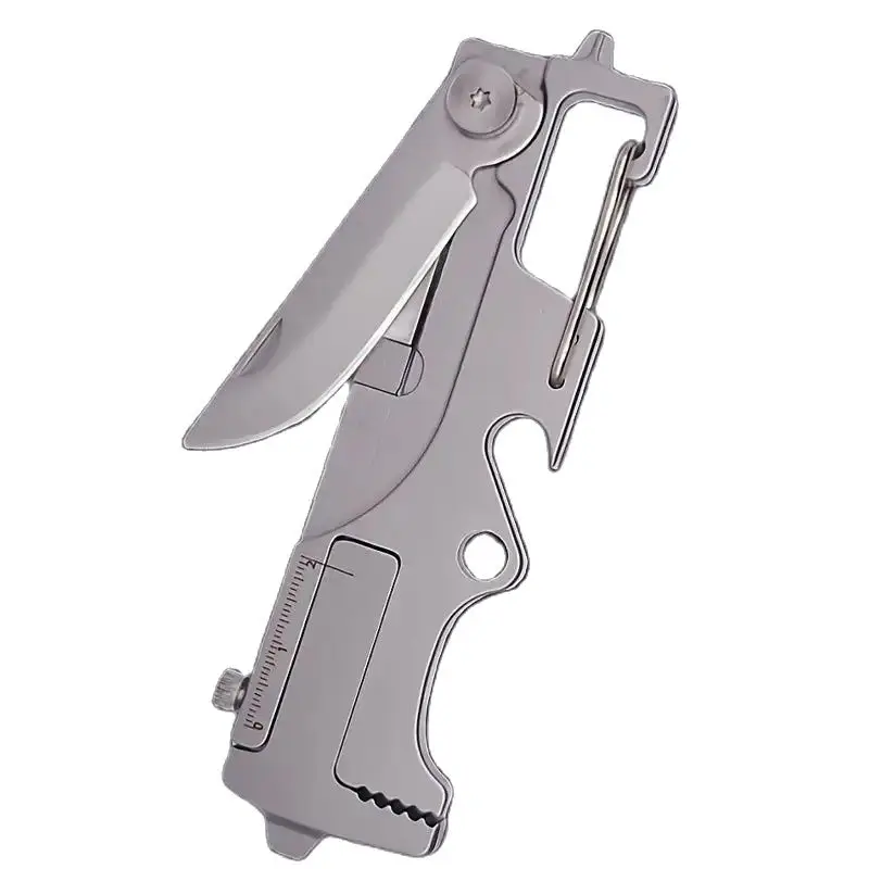 Portable Pocket Multitool Stainless Steel Multitool Pliers Knife Screwdriver for Outdoor Survival Camping Hunting and Hiking