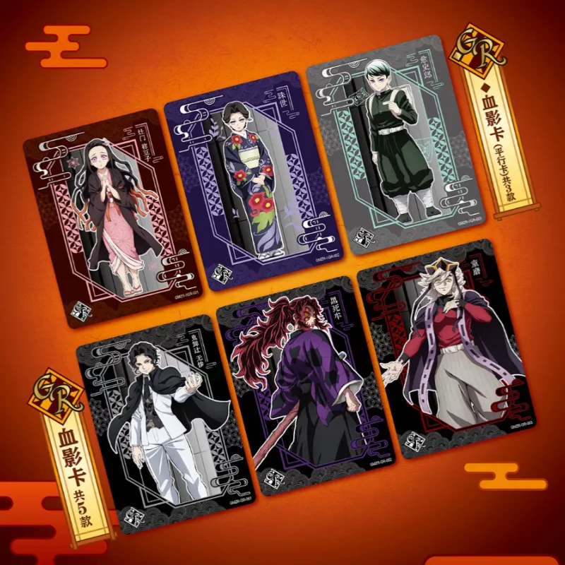 Authentic Kayou KNY Infinity Castle Dawn Card Collection CCG TCG Card Game Collect Card Anime Accessories Gift Toys for Fans