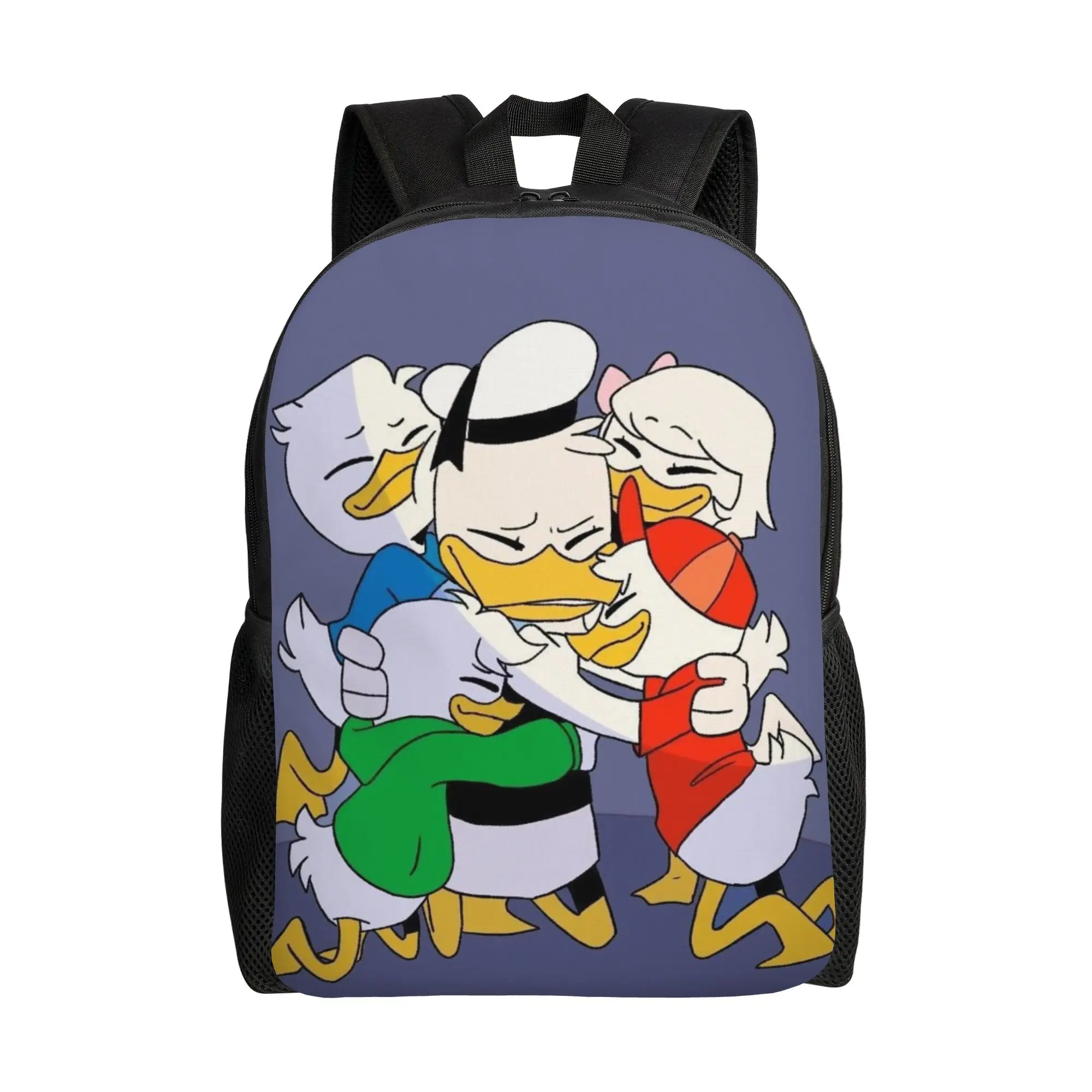 

Back to school season Personalised Huey Dewey Louie Storage Bag DuckTales Teenager Backpack