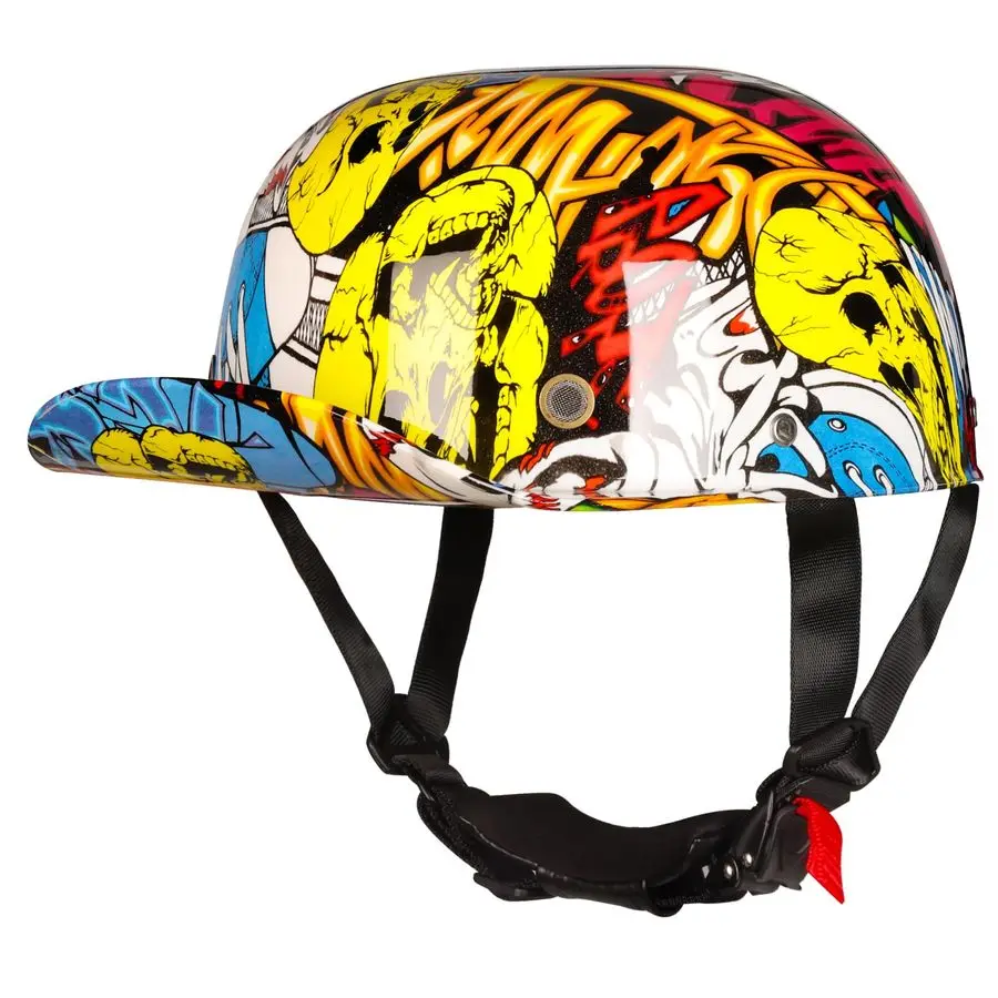 

Бейсбольный шлем в стиле ретро, бейсбольная кепка унисекс для взрослых, одобренная DOT