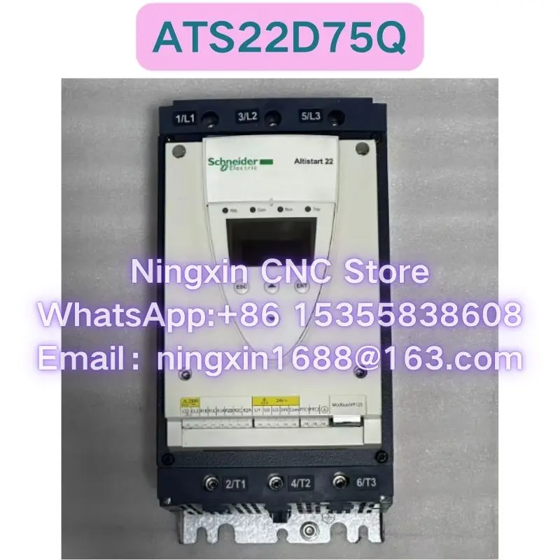 Used ATS22D75Q Soft Starter Functional test OK Fast delivery