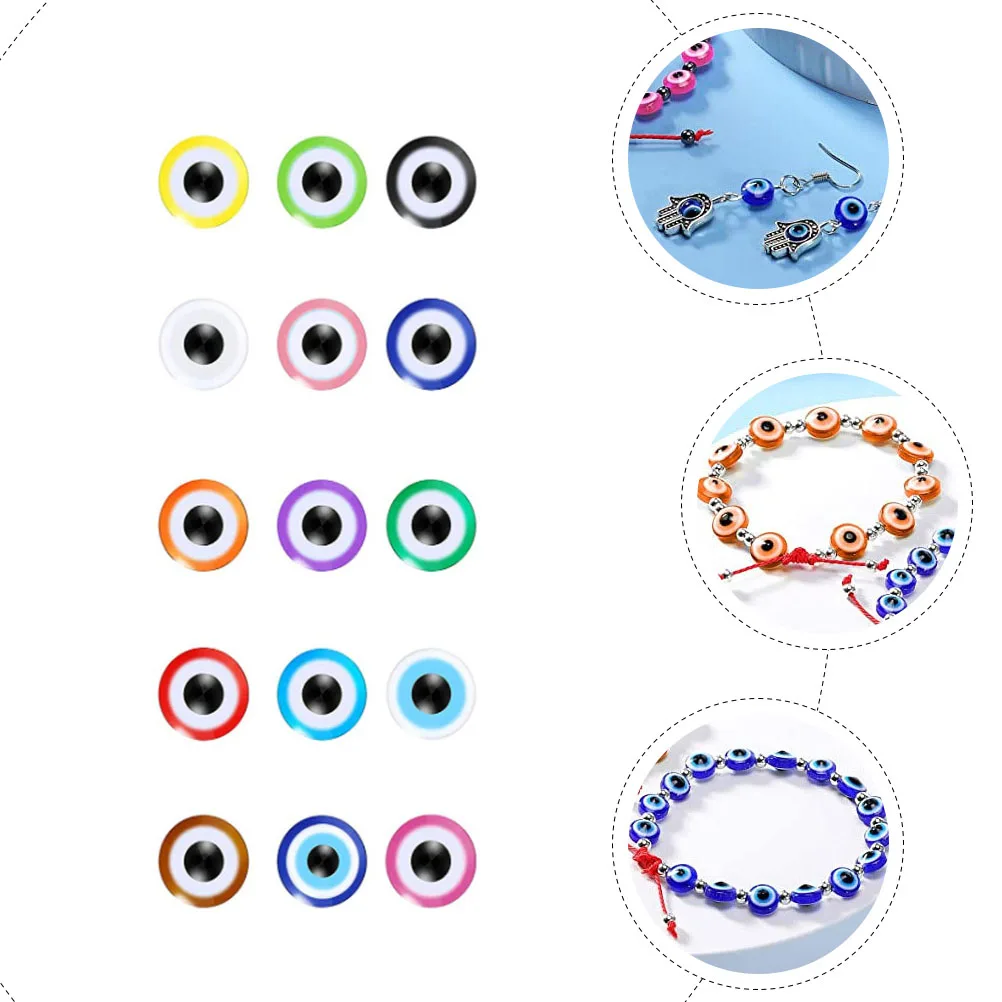 

Resin Eye Beads for Bracelet Making Spacers Jewellery Round Jewelry Craft Charms