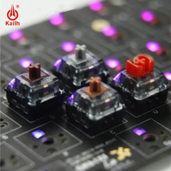 1/3/5pcs Kailh Super Speed Keyborad Switch Copper/Silver/Brown/Red Pro Mechanical Keyboard Switch SMD RGB 3Pins