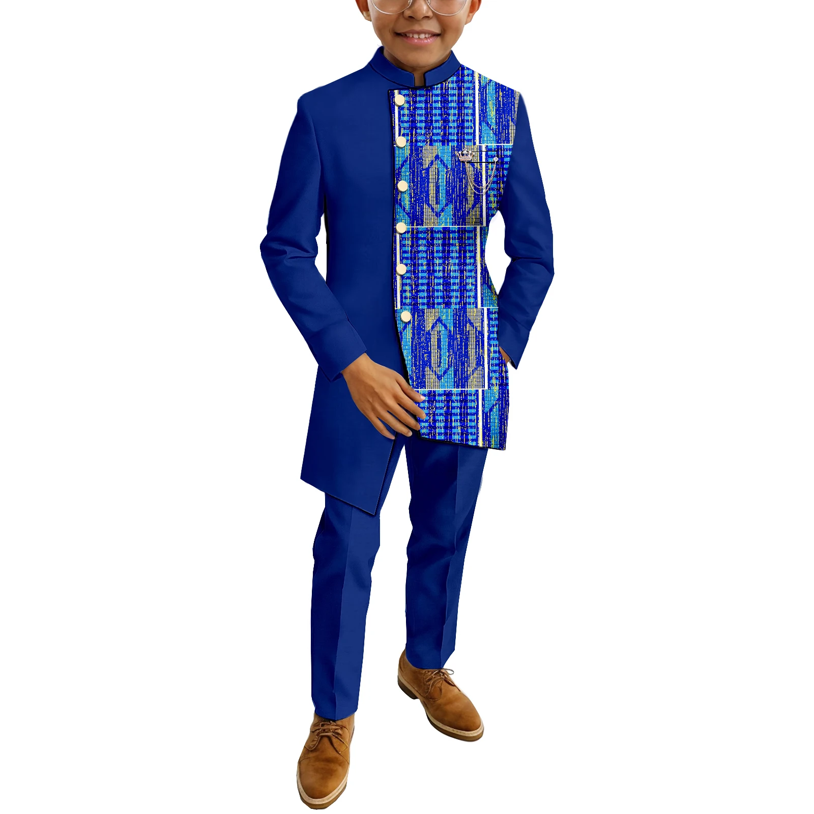 costumes-africains-pour-enfants-chemise-et-pantalon-2-pieces-mode-manches-longues-dashiki-tenue-tribal-decontractee