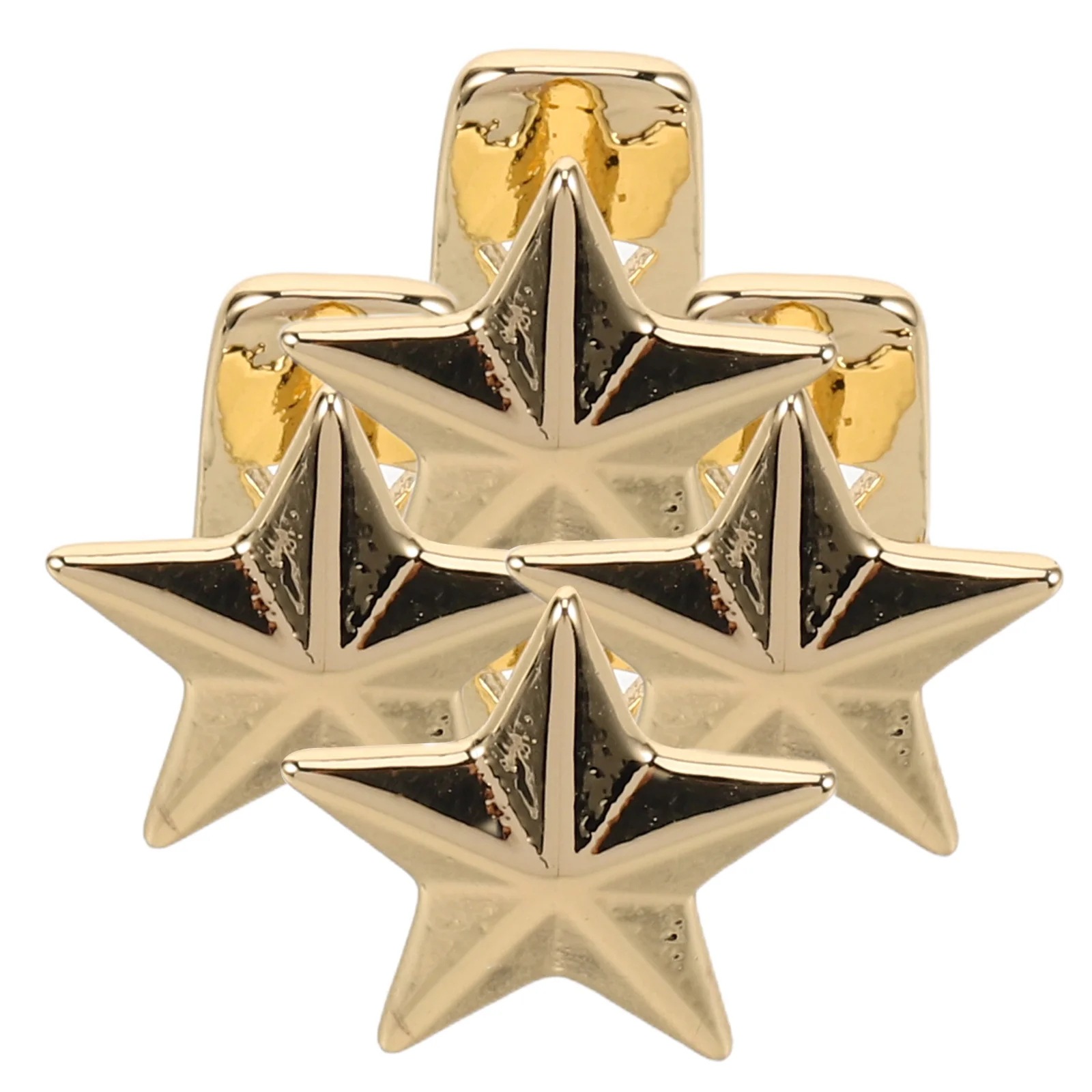 

4pcs Star Shaped Tooth Cap Single Teeth Grill Fashion Hip Hop Rapper Props Comfortable Fit Party Halloween New Year Jewelry