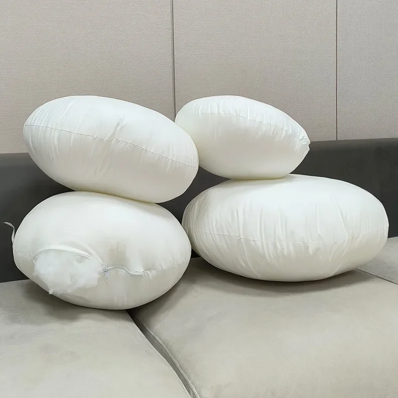 Home Round Pillow Core Bristle Cushion Almofadas PP Cotton Filler Cushions Pillows Inner Filling Customizable Cushions Core 이불