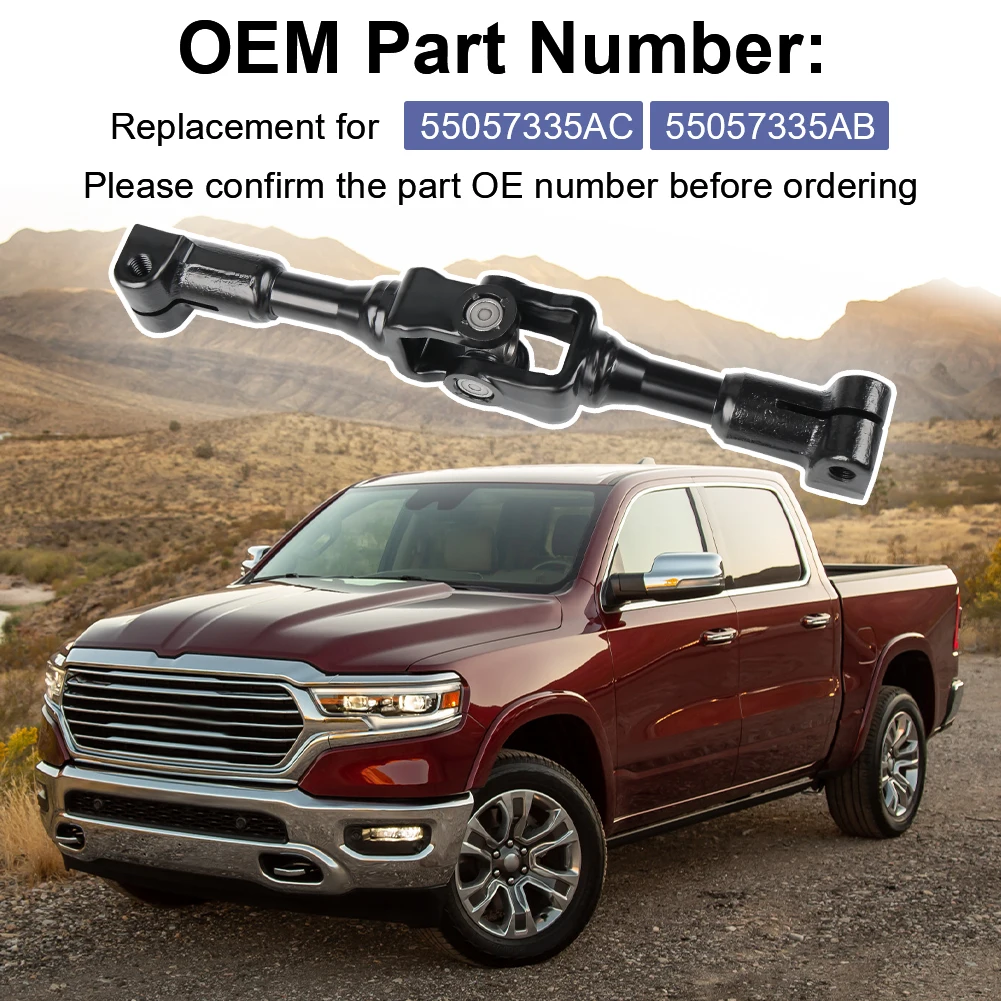 

OE 55057335-AC Car Power Steering Column Intermediate Shaft For Dodge Ram 1500 Classic 55057335-AB Lower Steering Column Shaft
