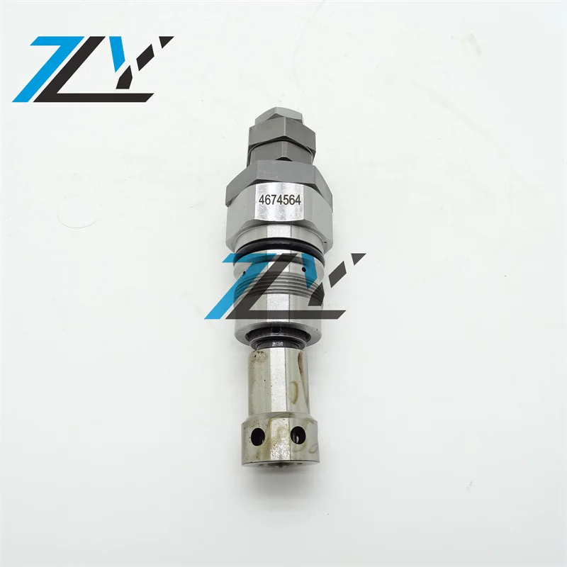 

4674564 Relief Valve Main Overflow Valve EC460 EC460C ZAX450 EC460B Engine For Excavator Spare Parts
