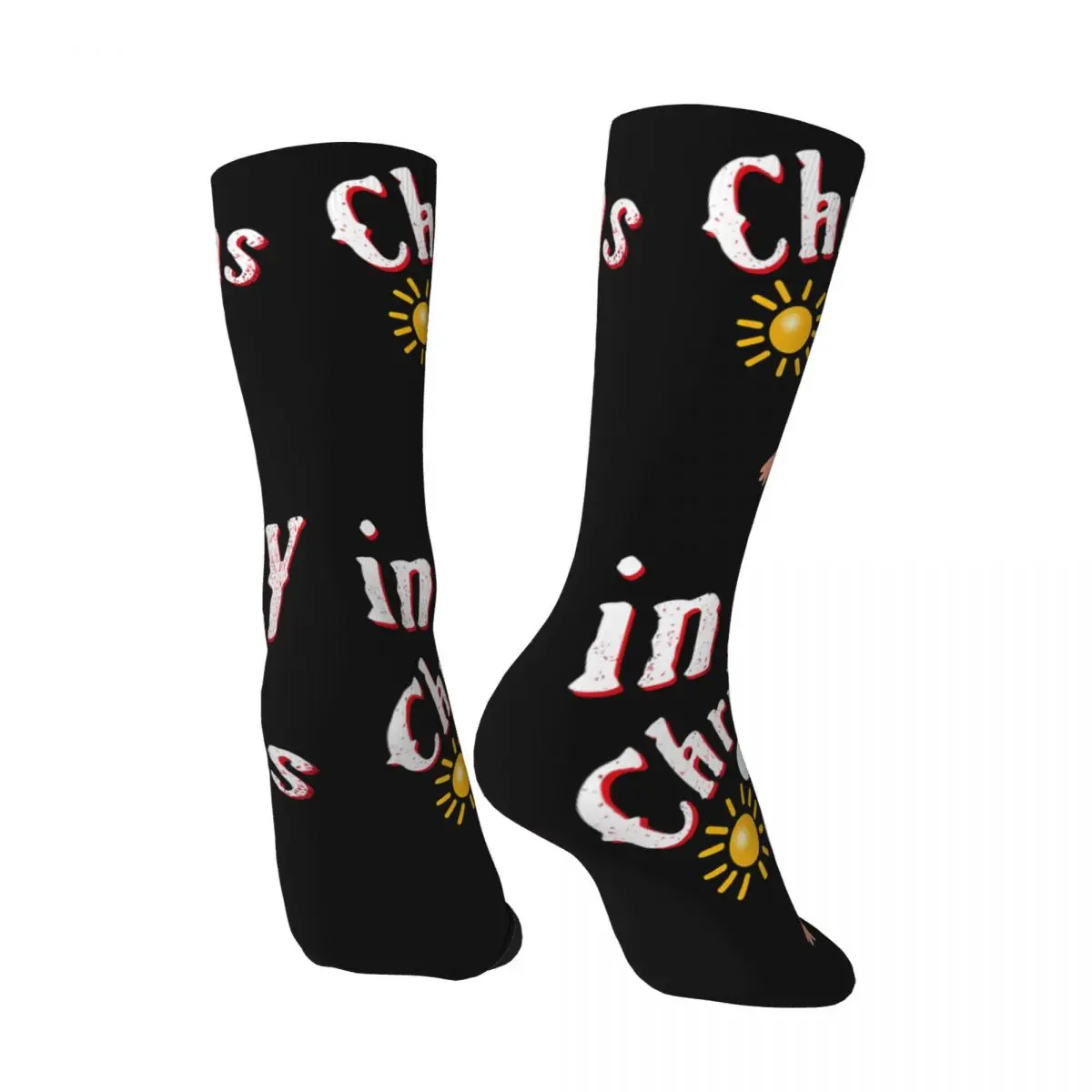 Hip Hop Retro Fantastic Crazy Men's compression Socks Unisex Christmas In July Street Style Seamless Printed Funny Novelty Happy