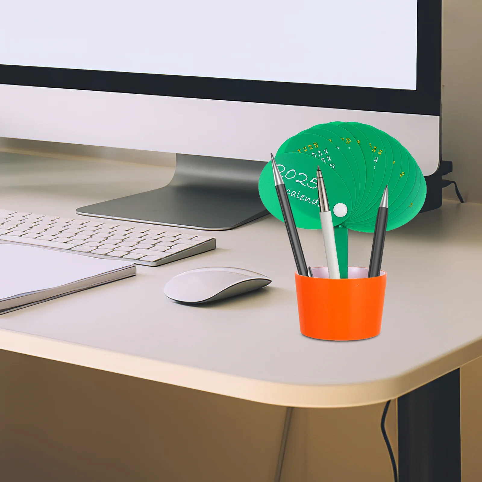 

Classroom Calendar Desk Accessories Calander ABS Monthly Office Calendars