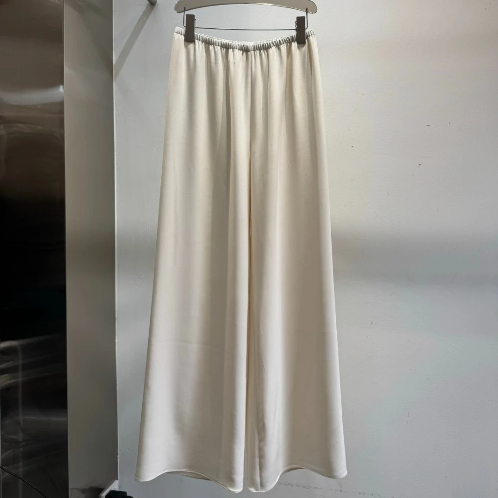 30mm Heavyweight Crepe Silk Air Pants