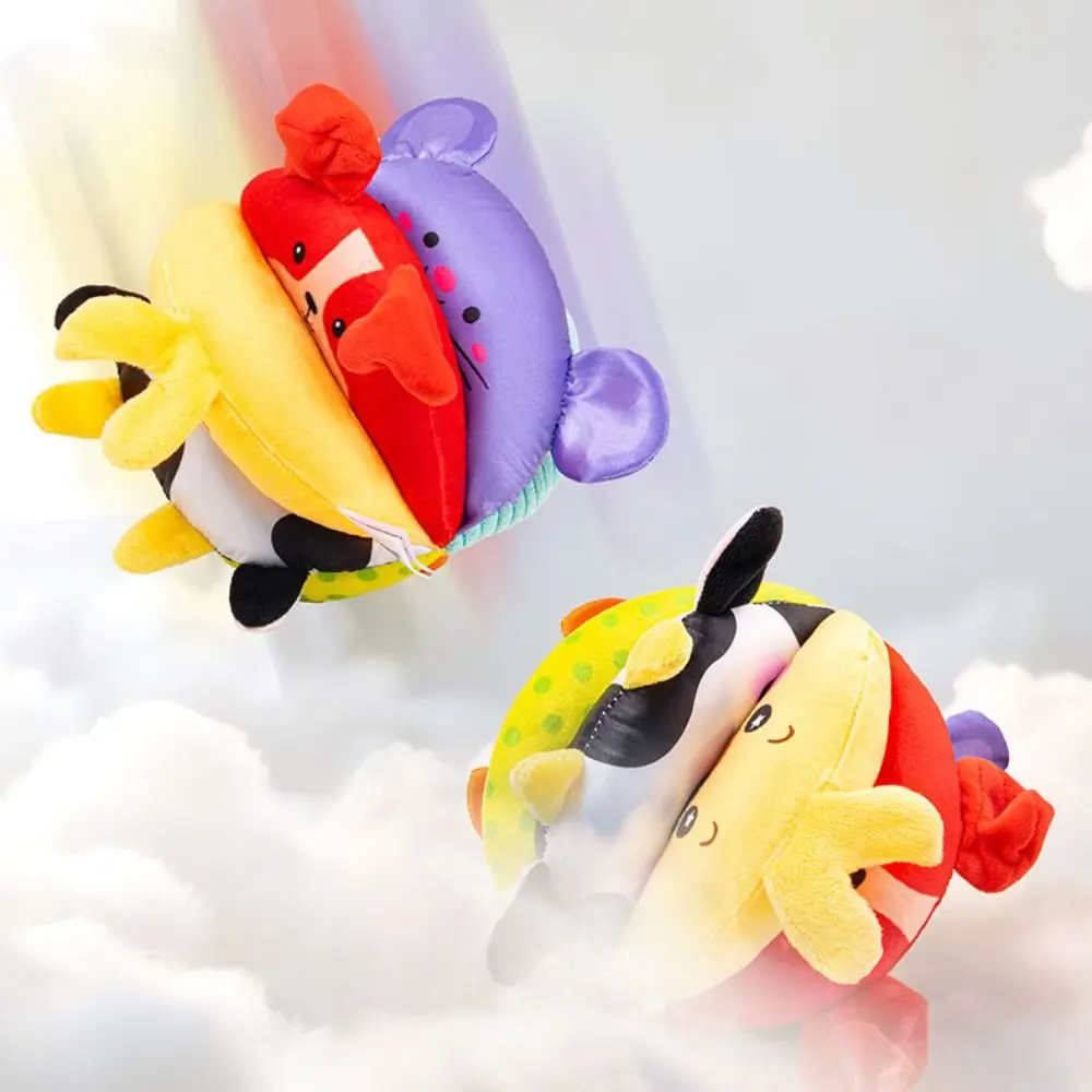 كرة فهم يدوية للأطفال من القطيفة، كرات ذكاء للتعليم المبكر من مونتيسوري، كرات قماشية للتدريب مصنوعة يدويًا