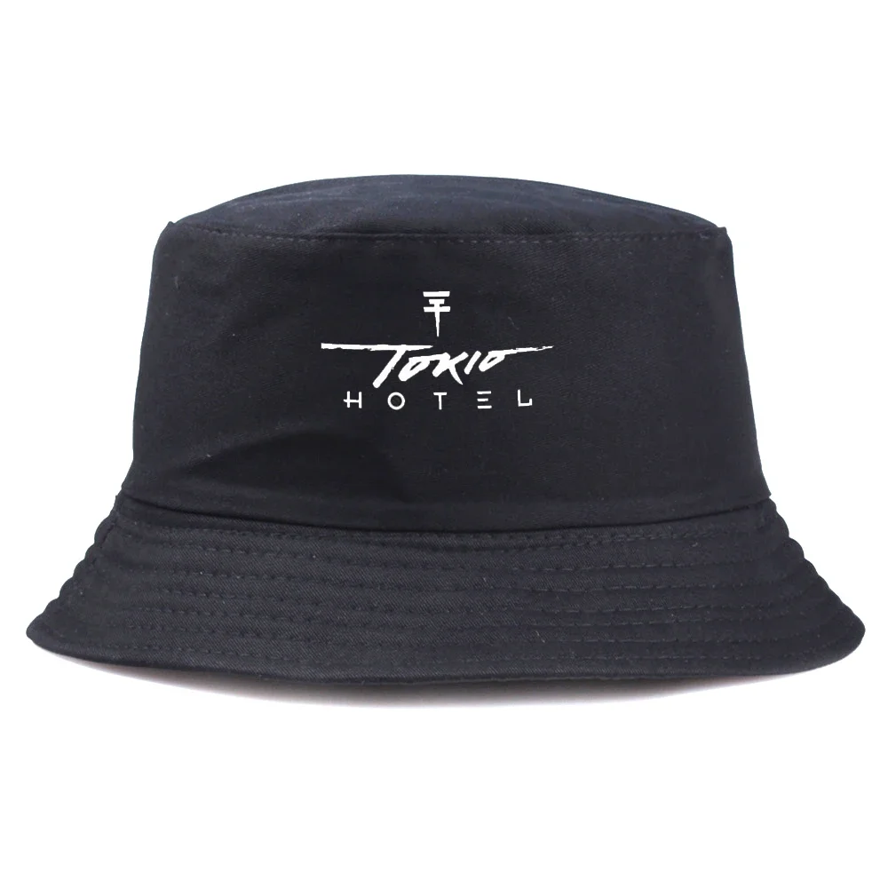 Tokio Hotel Panama Cap Casual Outdoor Versatile Streetwear Lovely Stylish Vintage Fashion Graphic Amusing Harajuku Bucket Hat