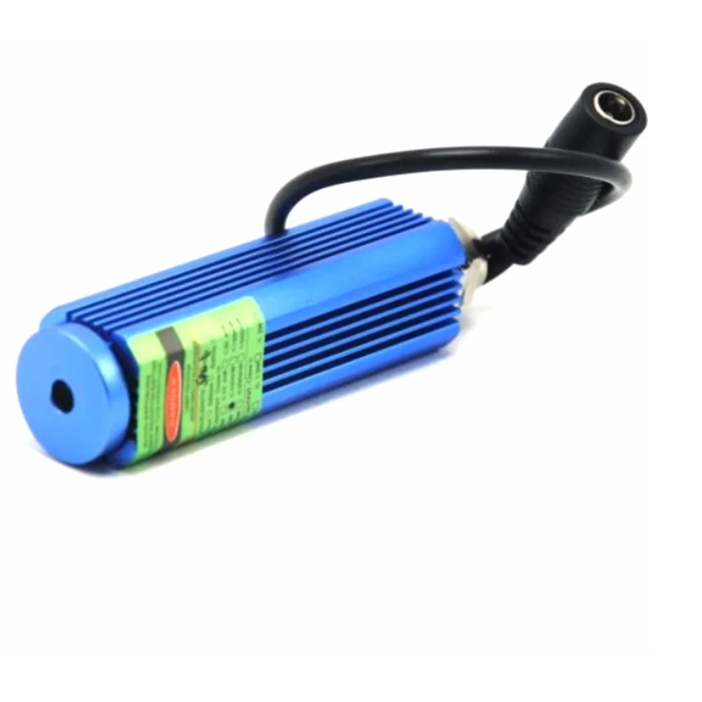 工業用緑色レーザーダイオードモジュール,LED照明効果,532nm, 50mw,25x75mm