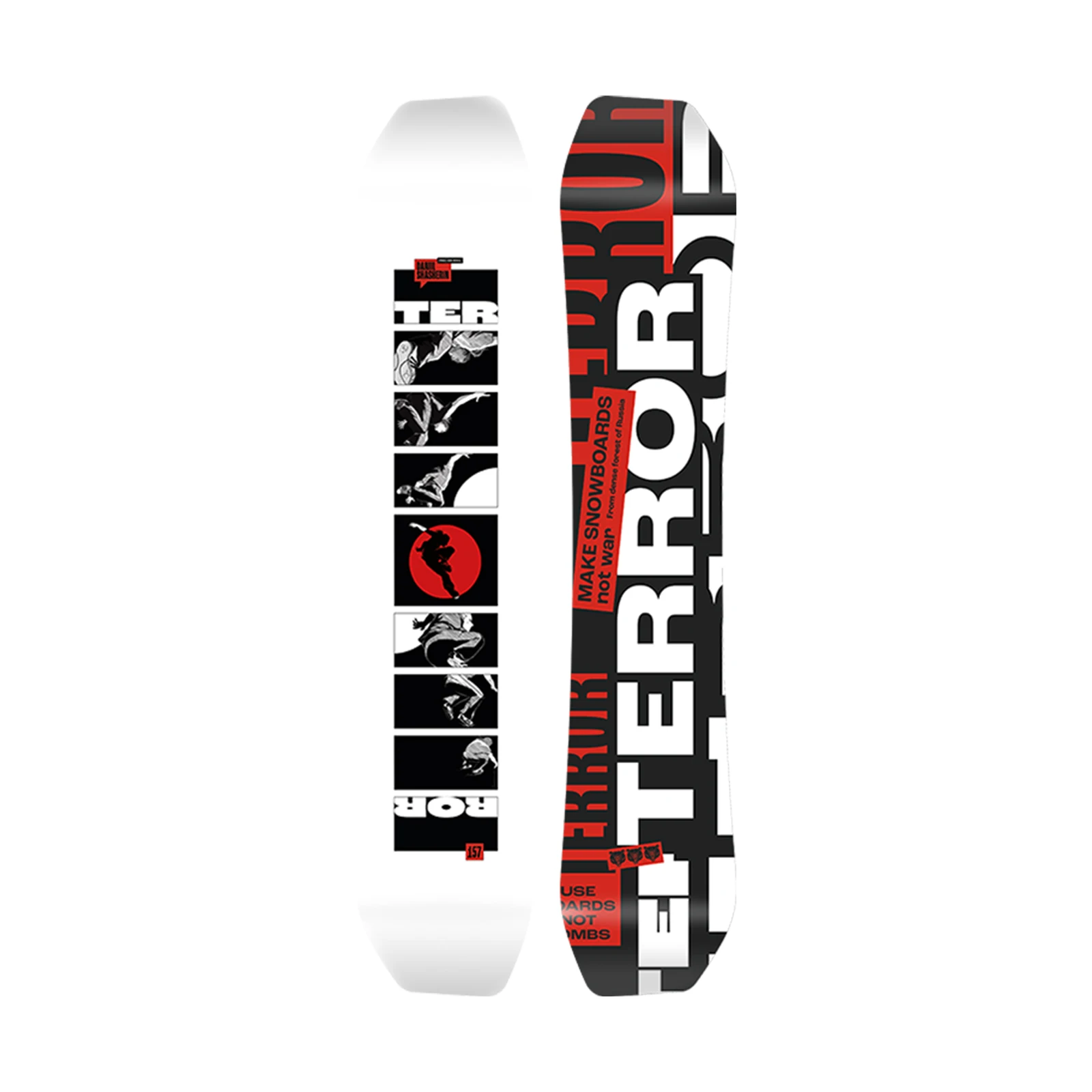 

TERROR Snowboard King of Kung Fu 145/150/153/157/163CM