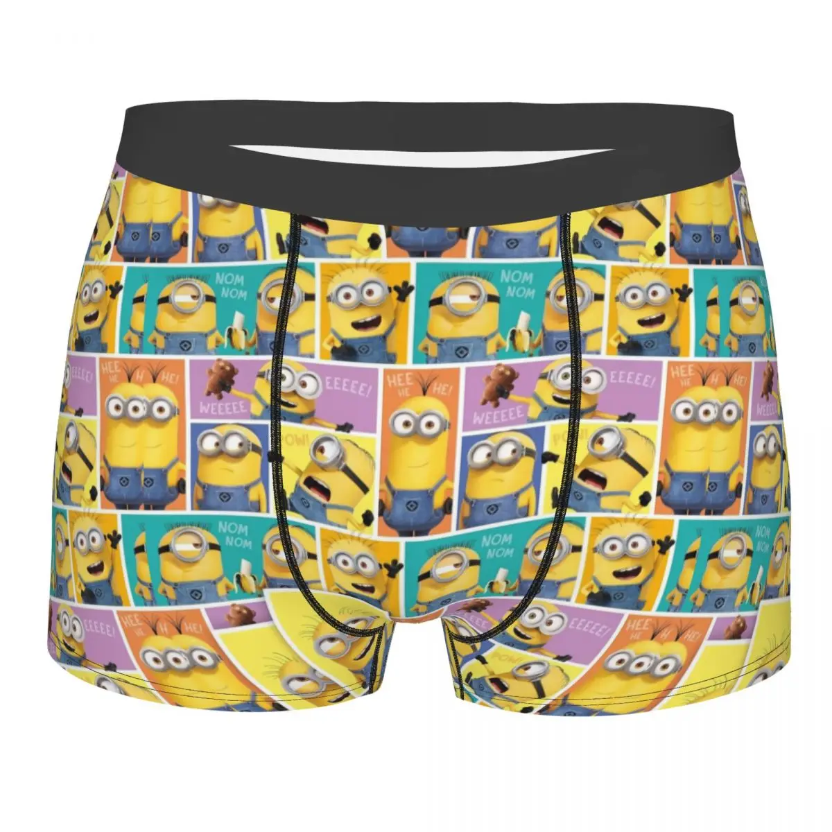 

Cartoon Animation Minions Underwear Men Sexy Print Custom Boxer Shorts Panties