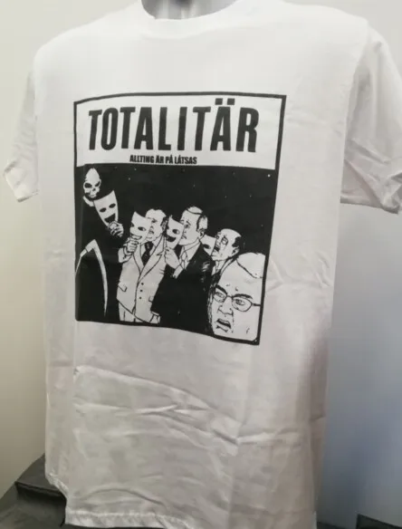 Camiseta Totalitar música Hardcore Punk Brainbombs Anti Cimex Driller Killer V247