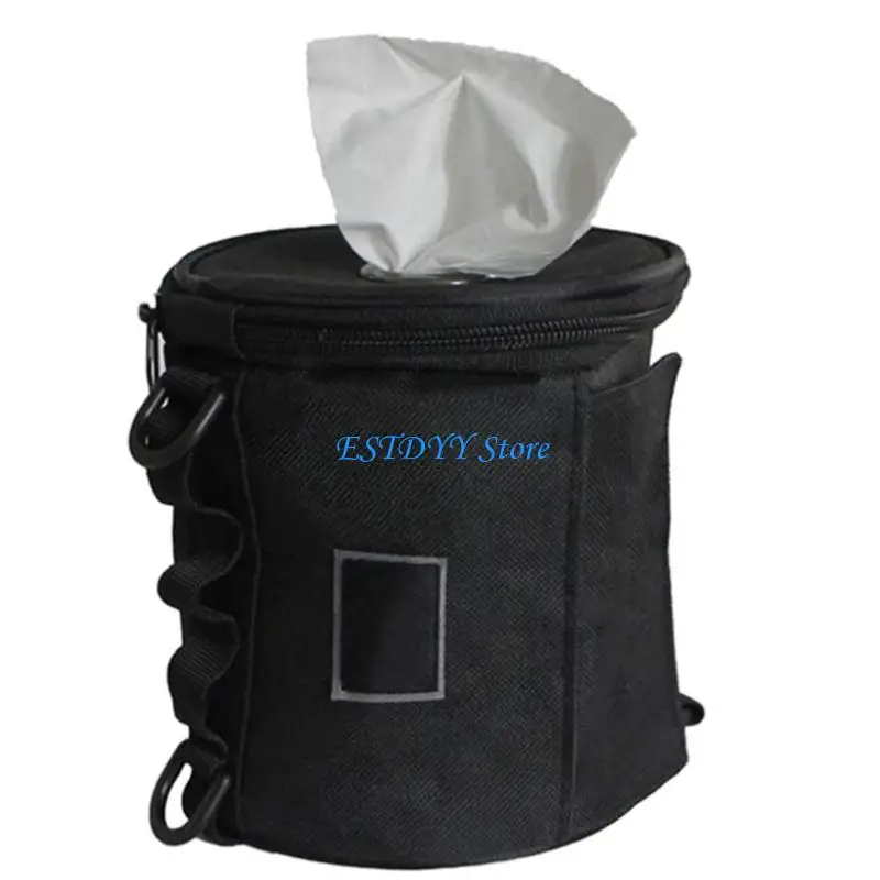 

G6DE Outdoor Camping Tissue Case Lightweight Travel Napkin Storage Bag Toilet Paper Holder Toilet Paper Bag Easy to Carry