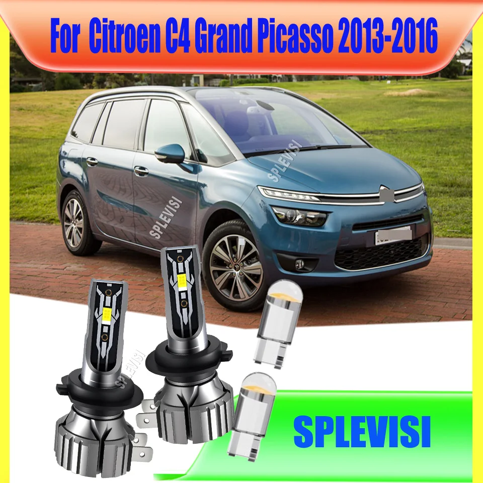 

LED H7 477 White Headlight Bulb -Upgrade Halogen With Unmatched Brightness For Citroen C4 Grand Picasso 2013 2014 2015 2016