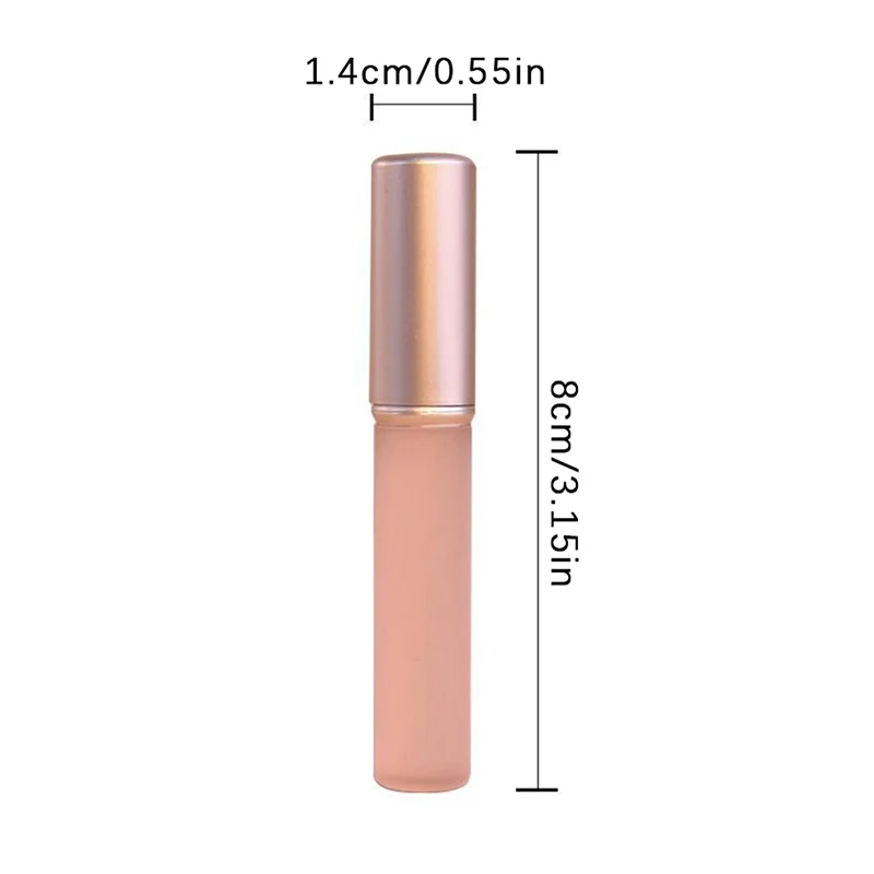 Pincel de silicona con cabeza redonda, brocha suave para labios, aplicación de lápiz labial, brocha para manchas, herramientas cosméticas para niñas y mujeres, brochas de maquillaje