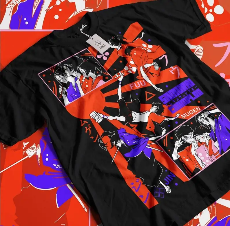 

Anime retro T-shirt, 100% cotton, all sizes for men and women Comic lovers