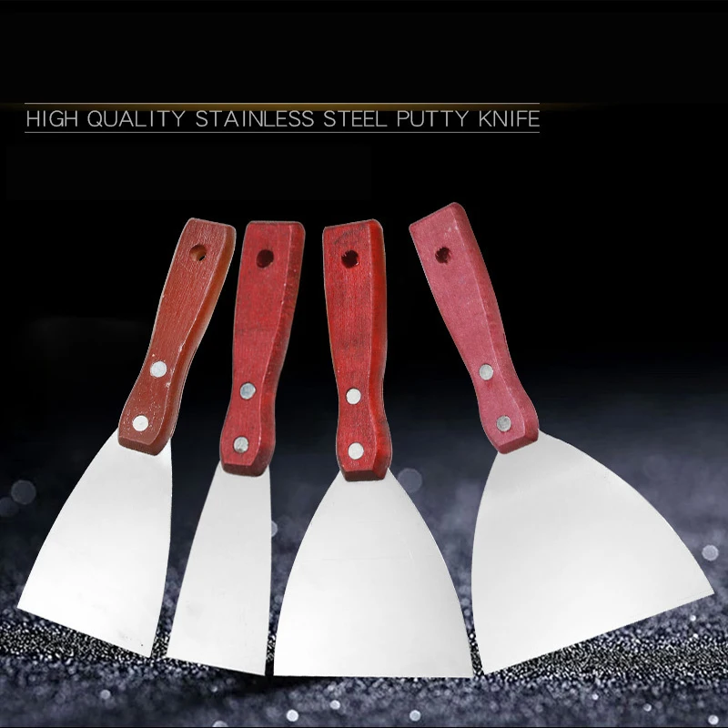 

3/4 Inch Stainless Steel Putty Knife Scraper Shovel Paint Tools Construction Tools Household Industrial Cleaning