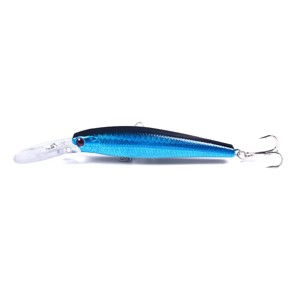 Señuelo artificial Minnow buceo profundo 12cm para lubina y lucio