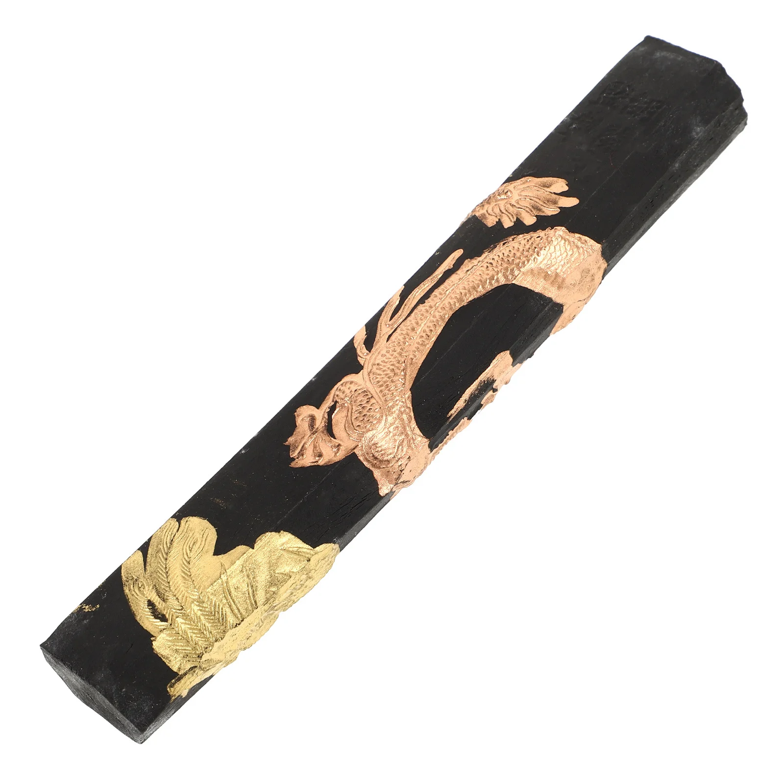 عصا حبر التنين المصنوعة يدويًا للخط الصيني التقليدي كتلة حبر حواف ناعمة للرسم وكتابة الرسم #3