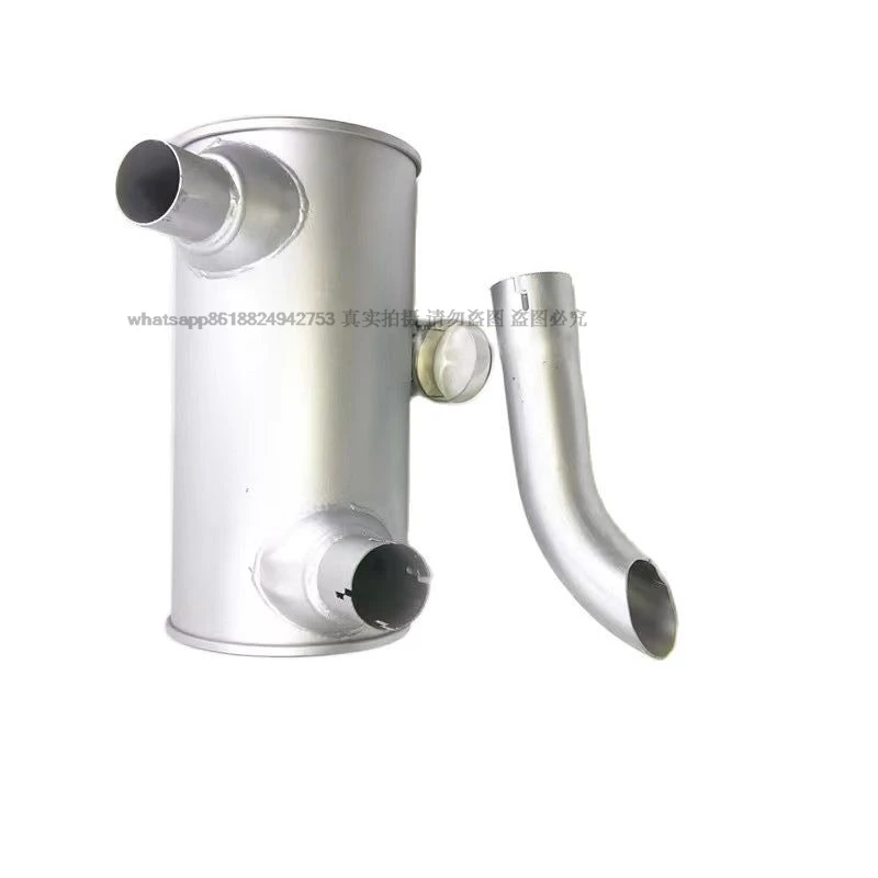 For Komatsu PC60-7-120-6 Excavator 4D95-4D102 Engine Exhaust Pipe high quality excavator accessories