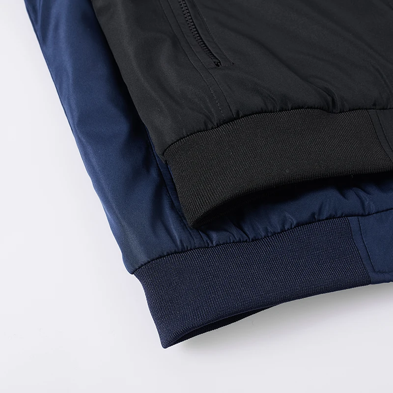 Warme Fleece Herbst Winter Jacken für Männer Business Büro Kleid Mantel Casual männer Winter Jacke Einfarbig Luxus Oberbekleidung mann – Detail 23