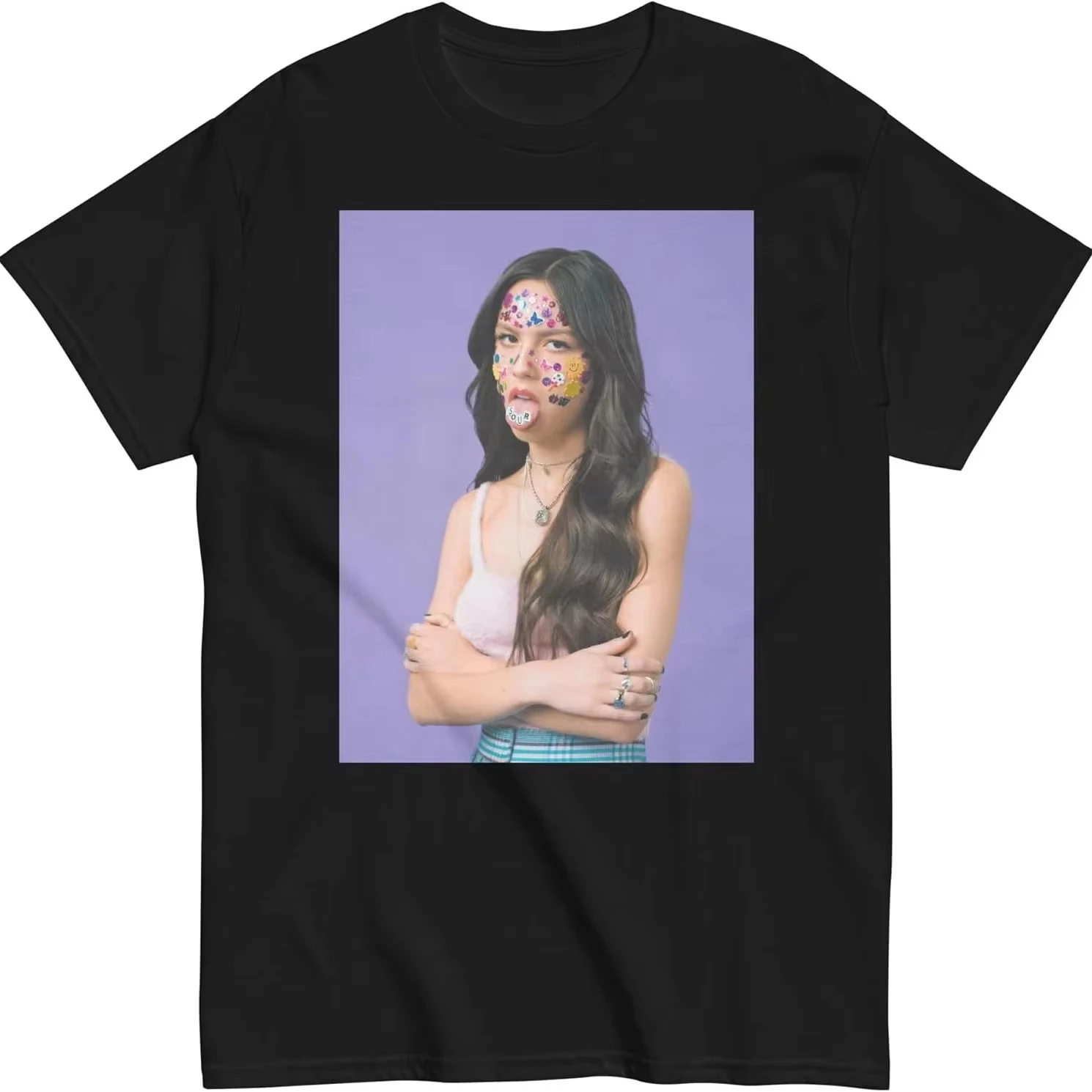 Stuff Purple 2024 Olivia Name Merch Outfit Sour Style Concert Unisex CD T-Shirt Tour