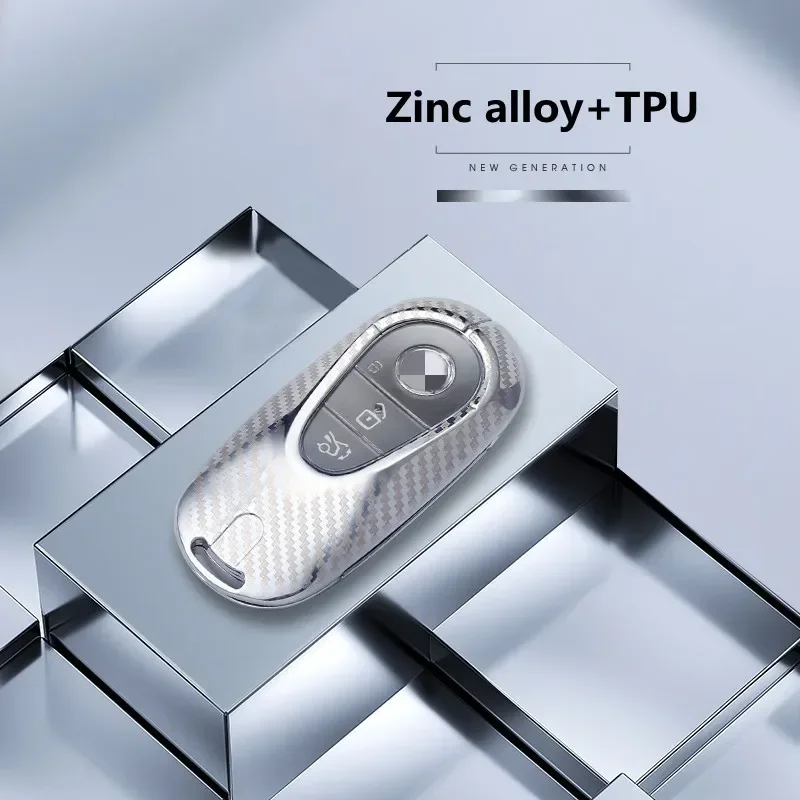 

Для Mercedes Benz W206 W223 S C Класс S400 S400L S450 S450L S500 S500L 2021 углеродное волокно цинковый сплав автомобильный брелок