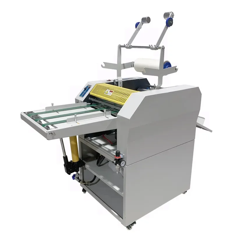 FM-520S Hydraulic Motor Automatic Paper & Plastic Film Laminating Machine with Heating Auto Cut Function