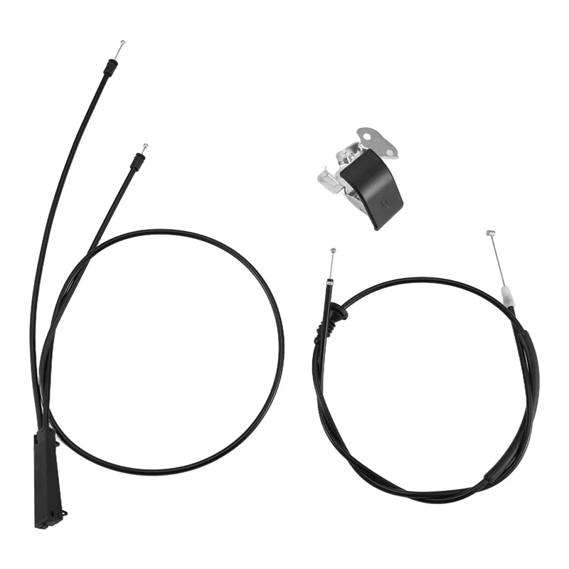 مجموعة كابلات ومقبض لتحرير غطاء السيارة المتفوق لميني كوبر R55 R56 R57 R58 R59 2007-2015 51232751378 51237148865 5123714959 #4